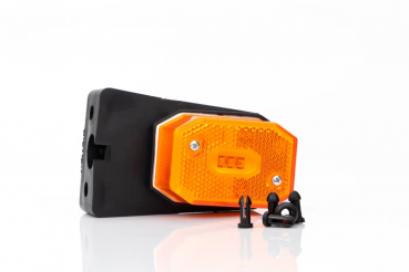 LED Seitenmarkierungsleuchte mit Winkelhalterung 12V-24V