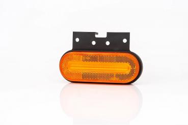 LED Umrissleuchte Begrenzungsleuchte 12-24V+Halterung gelb