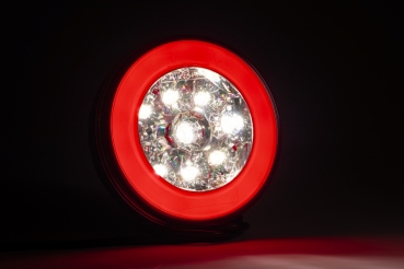 LED Rückfahrleuchte rund (2 Funktionen) Kabelanschluss