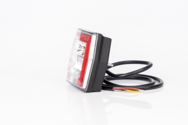 LED-Rückleuchte & Kennzeichenbeleuchtung mit Kabel seitenansicht