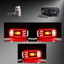 LED Rueckleuchten mit Kennzeichenbeleuchtung